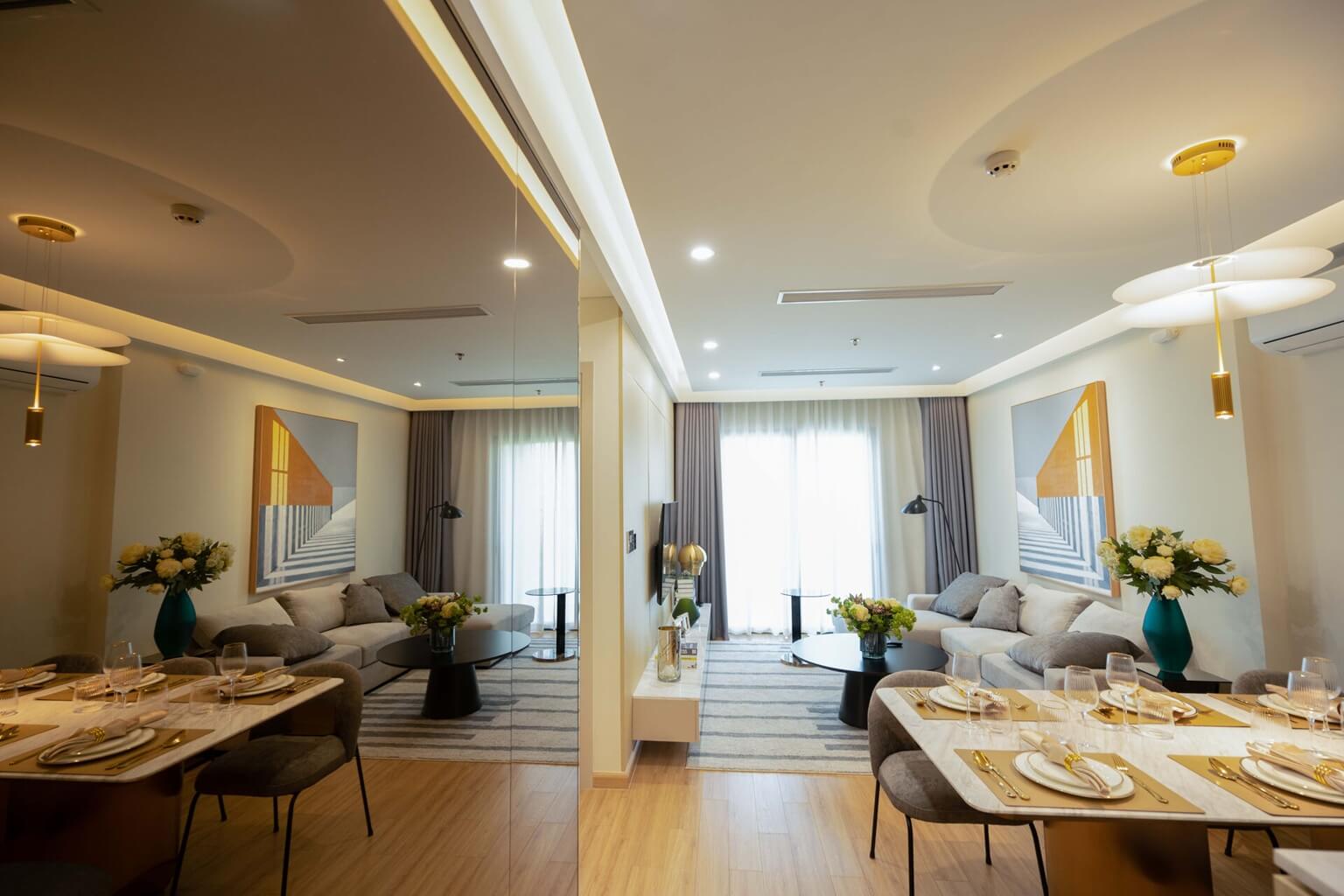 căn hộ mẫu moonlight 2 an lạc green symphony