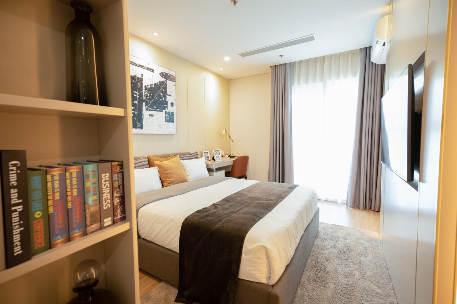 căn hộ mẫu moonlight 2 an lạc green symphony