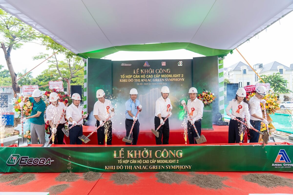 Anlac Group khởi công tòa Moonlight 2 tại khu đô thị An Lạc Green Symphony