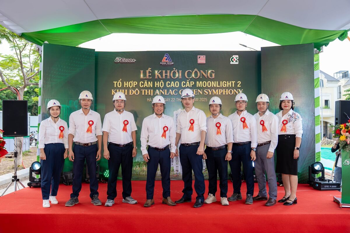 Anlac Group khởi công tòa Moonlight 2 tại khu đô thị An Lạc Green Symphony