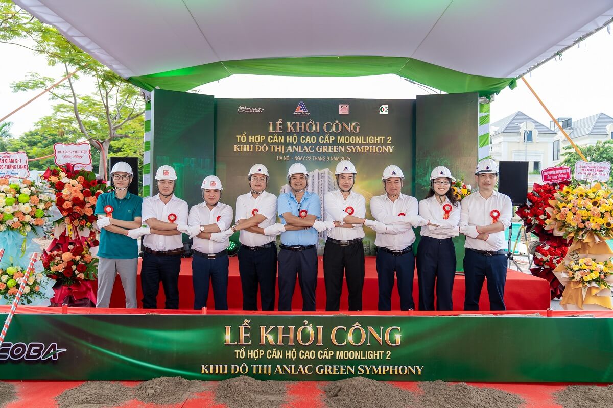 Anlac Group khởi công tòa Moonlight 2 tại khu đô thị An Lạc Green Symphony