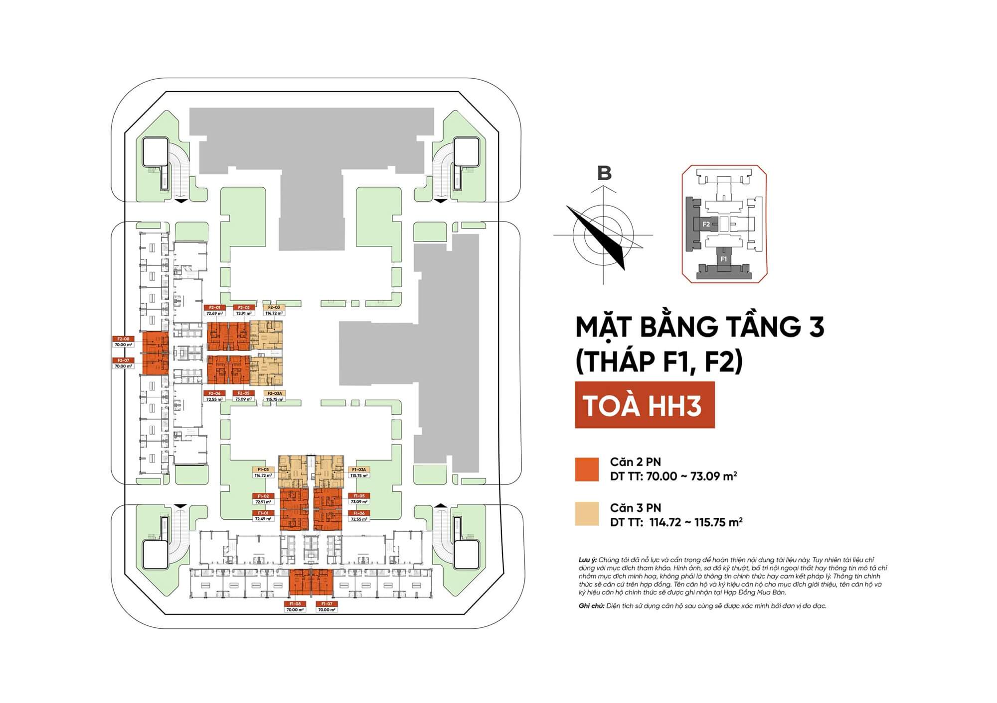 mặt bằng dự án the flame vine hinode royal park