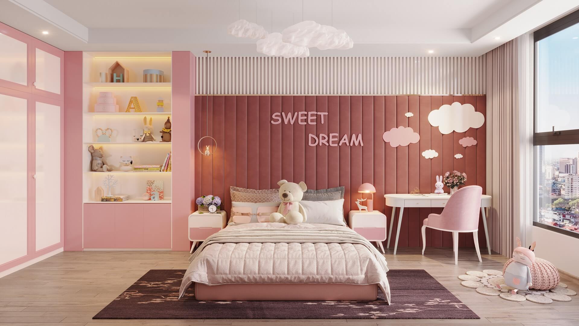 nội thất căn hộ the flame vine hinode royal park